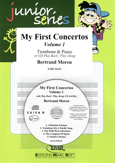 B. Moren: My First Concertos Volume 1, PosKlav (+CD)