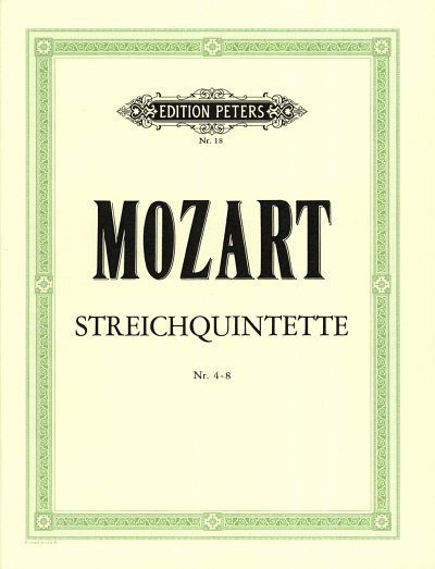 W.A. Mozart: Saemtliche Streichquintette 1