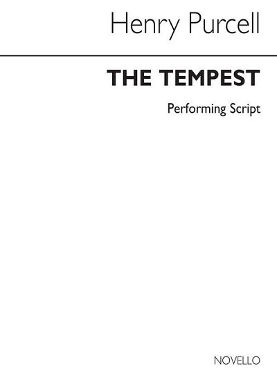 Tempest Performing Script Book (Bu)
