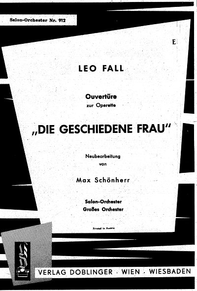 L. Fall: Die Geschiedene Frau - Ouvertür, Salono (KlavdirSt)