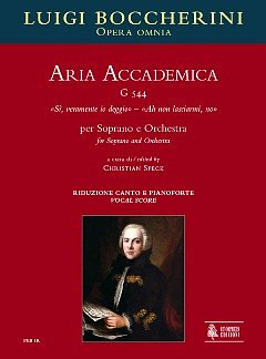 L. Boccherini: Aria Accademica Sì, veramente , GesSOrch (KA)