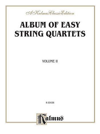 Album of Easy String Quartets, Volume II, 2VlVaVc (Bu)