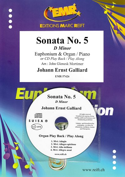 DL: J.E. Galliard: Sonata No. 5, EuphKlav/Org