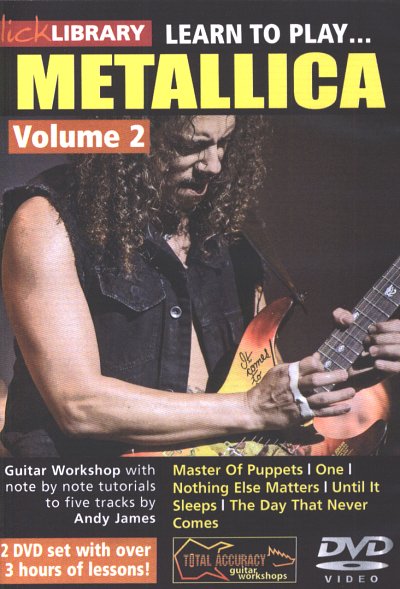 Metallica: Learn to Play Metallica Volume 2, Git (DVD)