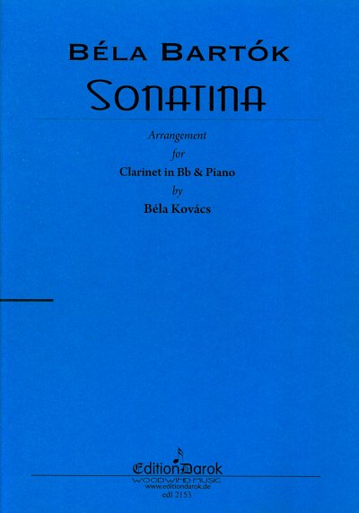 B. Bartok: Sonatina, KlarKlav (KA+St)