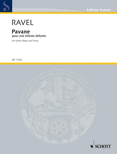 DL: M. Ravel: Pavane pour une infante défunte, Vl/FlKlav
