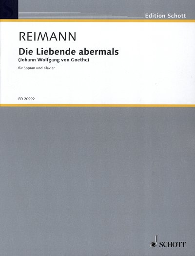A. Reimann: Die Liebende abermals (Sonett IX) , GesSKlav