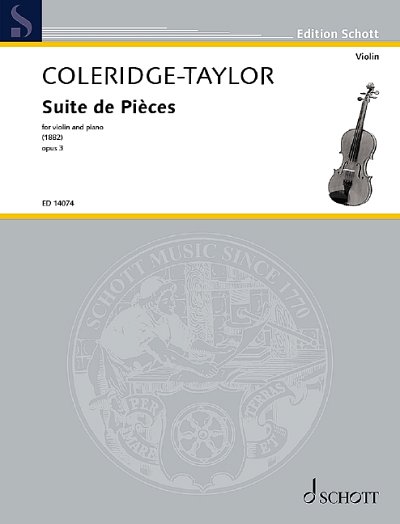 DL: S. Coleridge-Taylor: Suite de Pièces, VlKlav (Pa+St)