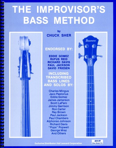 C. Sher: Improvisor's Bass Method, Kb/EBass