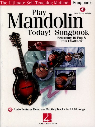 Play Mandolin Today! Songbook, Mand (+OnlAudio)