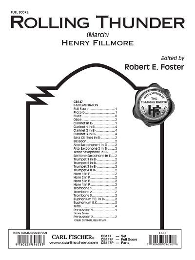 H. Fillmore: Rolling Thunder, Blaso (Part.)