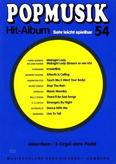 Popmusik Hit-Album 054 , Key/Akk