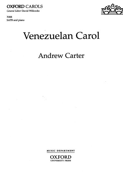 A. Carter: Venezuelan Carol, Ch (Chpa)