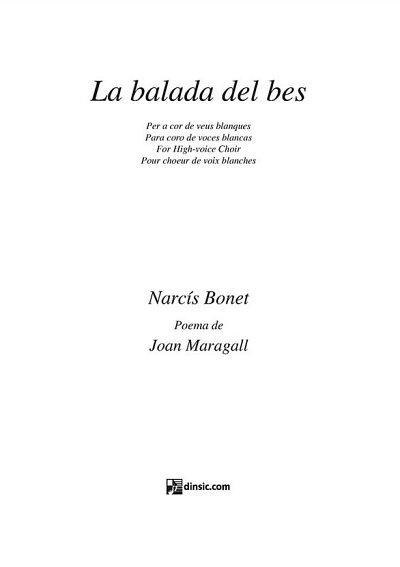 N. Bonet: La balada del bes, FCh (Chpa)