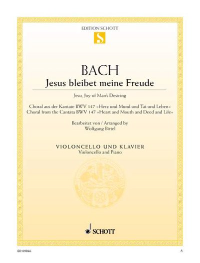 DL: J.S. Bach: Jesus bleibet meine Freude, VcKlav