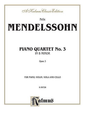 F. Mendelssohn Barth: Piano Quartets, Op. 3 (Bu)