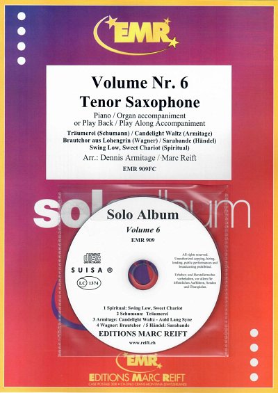 M. Reift: Solo Album Volume 06, TsaxKlavOrg (+CD)