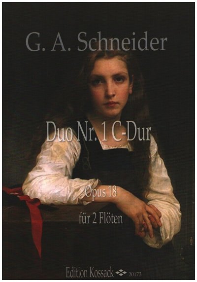 G.A. Schneider: Duo C-Dur op. 18/1, 2Fl (Sppa)