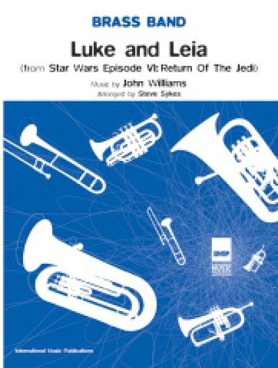 Luke en Leia voor Brass Band bladmuziek