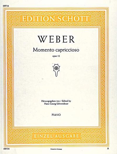 C.M. von Weber: Momento capriccioso