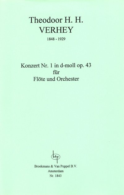 T. Verhey: Konzert d-Moll op. 43, FlOrch (Stsatz)