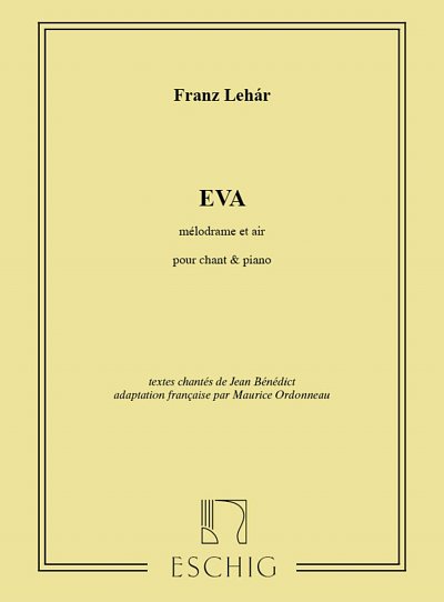 F. Lehár: Eva Livret  (Part.)