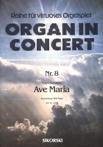 AQ: F. Schubert: Ave Maria Op 52/6 D 839 Organ In C (B-Ware)