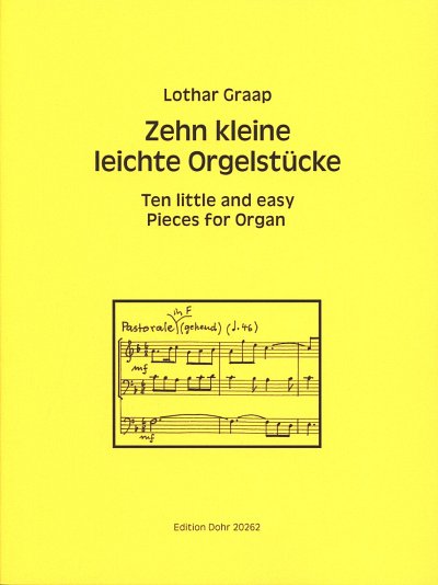 L. Graap: Zehn kleine leichte Orgelstücke, Org