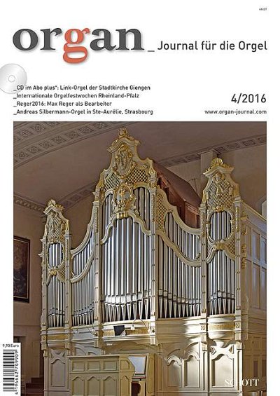 organ - Journal für die Orgel 2016/04