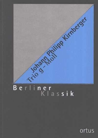 J.P. Kirnberger: Trio G-Moll