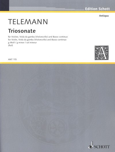 G.P. Telemann: Triosonate g-Moll 