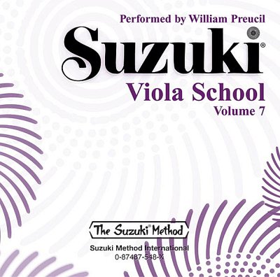 Suzuki Viola School CD, Volume 7, Va (CD)
