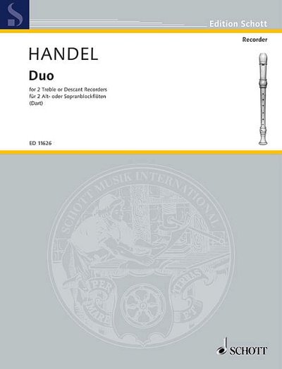 G.F. Händel: Duet F Major