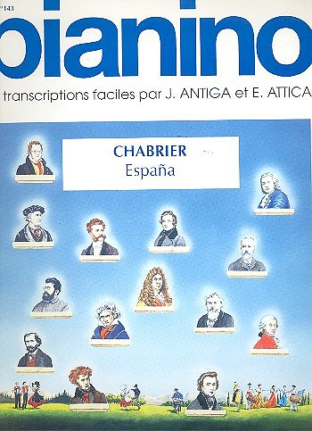 E. Chabrier: Espana - Pianino 143, Klav