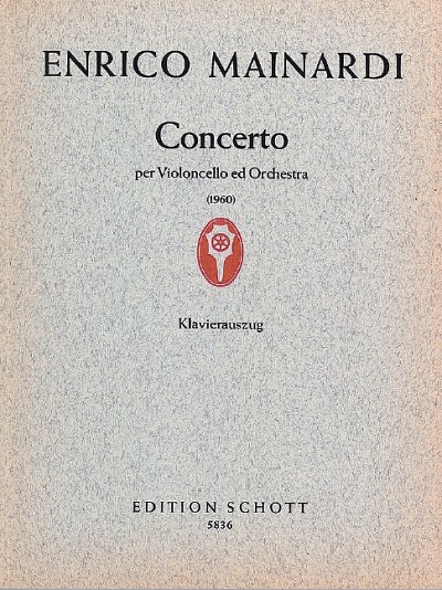 M. Enrico: Concerto , VcOrch (KASt)