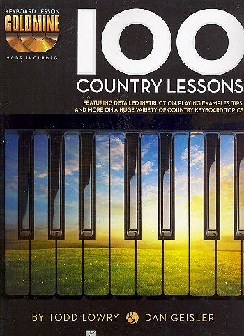 100 Country Lessons, Klav (+CD)