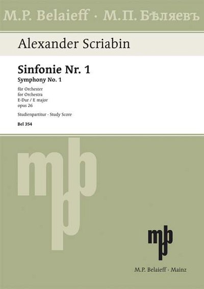 DL: A. Skrjabin: Sinfonie Nr. 1 E-Dur (Stp)