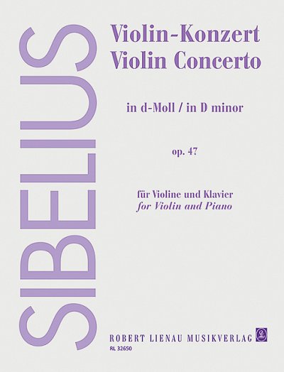 DL: J. Sibelius: Violin-Konzert d-Moll, VlOrch (KASt)