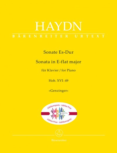 J. Haydn: Sonate Es-Dur Hob. XVI:49, Klav