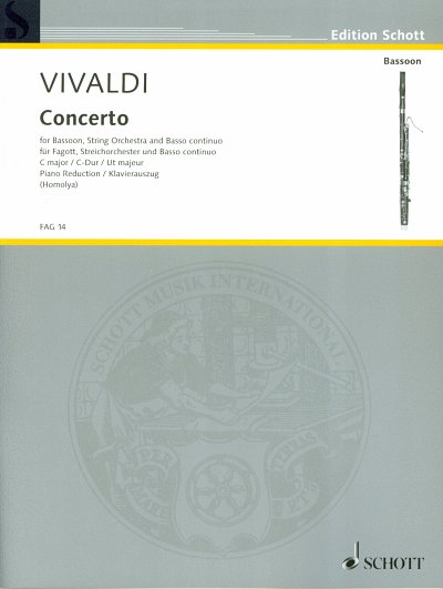 A. Vivaldi: Concerto C-Dur RV 472/PV 45 , FagStrBc (KASt)