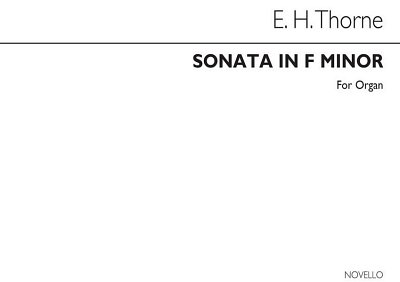Sonata In F Minor Organ