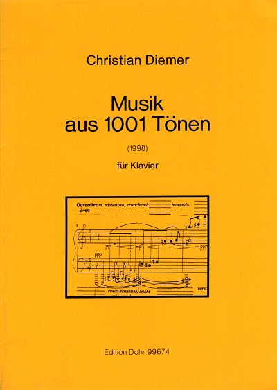 D. Christian: Musik aus 1001 Tönen, Klav (Part.)