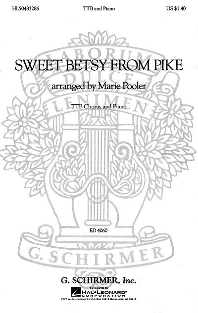 (Traditional): Sweet Betsy from Pike, Mch3Klav (Chpa)