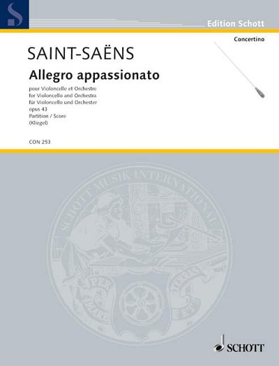 DL: C. Saint-Saëns: Allegro appassionato, VcOrch (Part.)