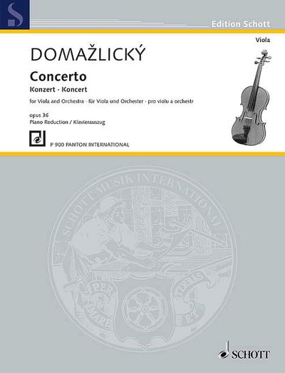 DL: D. Frantisek: Konzert, VaOrch (KA)