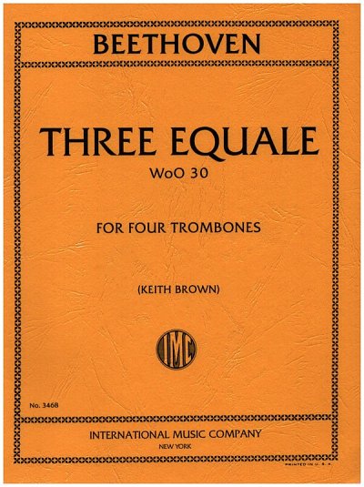 L. v. Beethoven: Three Equale (Bu)