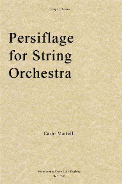 C. Martelli: Persiflage, Stro (Part.)