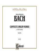 Bach: Complete Organ Works, Volume I, Appendix: Trio