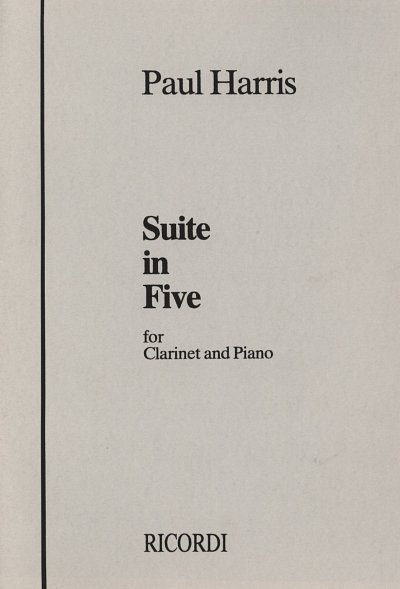 P. Harris: Suite in five, KlarKlav