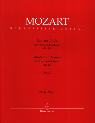 W.A. Mozart: Konzert Nr. 12 A-Dur KV 414